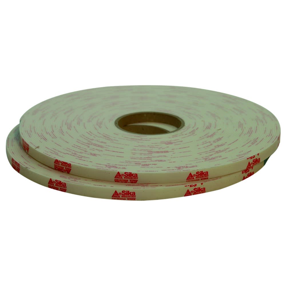 SikaTack Panel Tape 12x3mm 33m Dubbelzijdig Wit