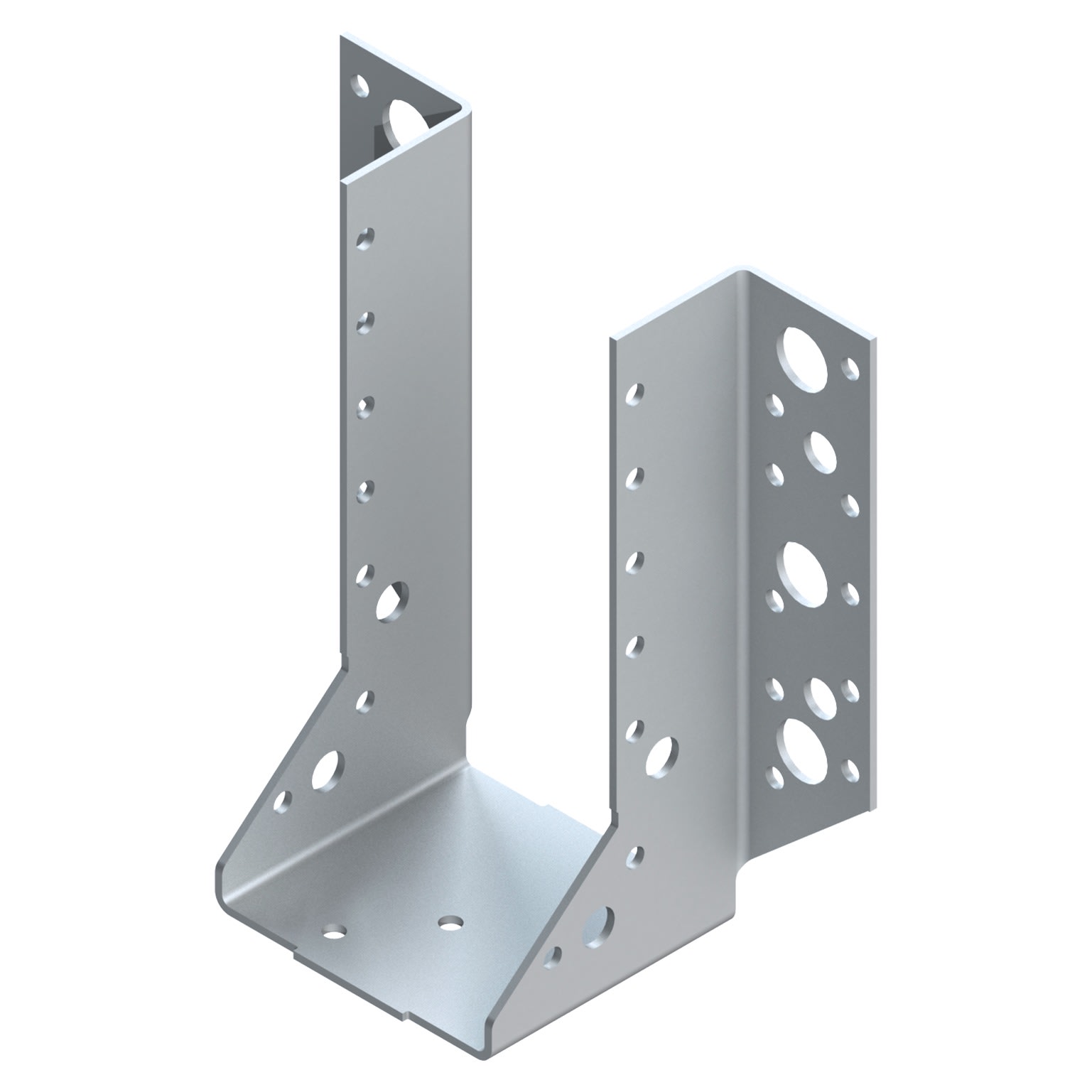 GB Raveeldrager Zwaar 380/71x154mm Houtmaat 71x171mm Verzinkt 0784505B