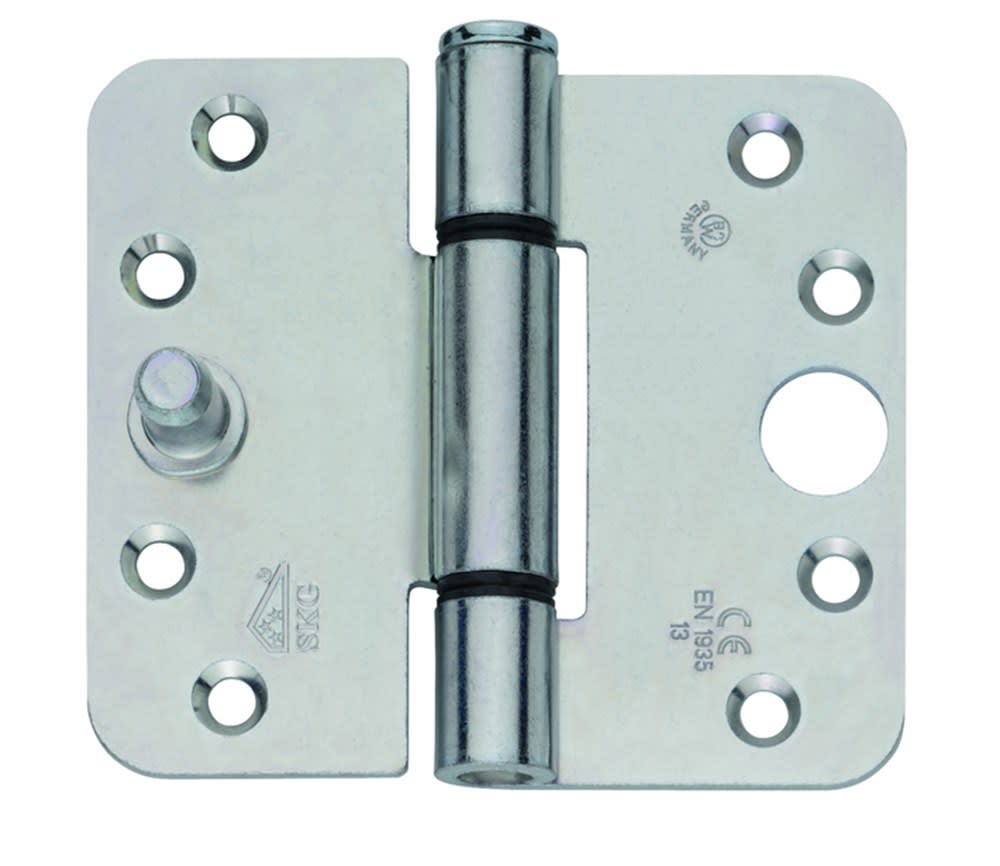 BSW Veiligheidsscharnier 818 GV Allround Ronde Hoeken 89x102mm Verzinkt 57mm Sponning