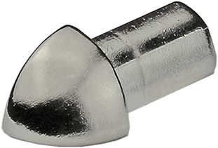 ProOne Hoekstuk Kwartrond 8mm Buitenhoek 10mm RVS