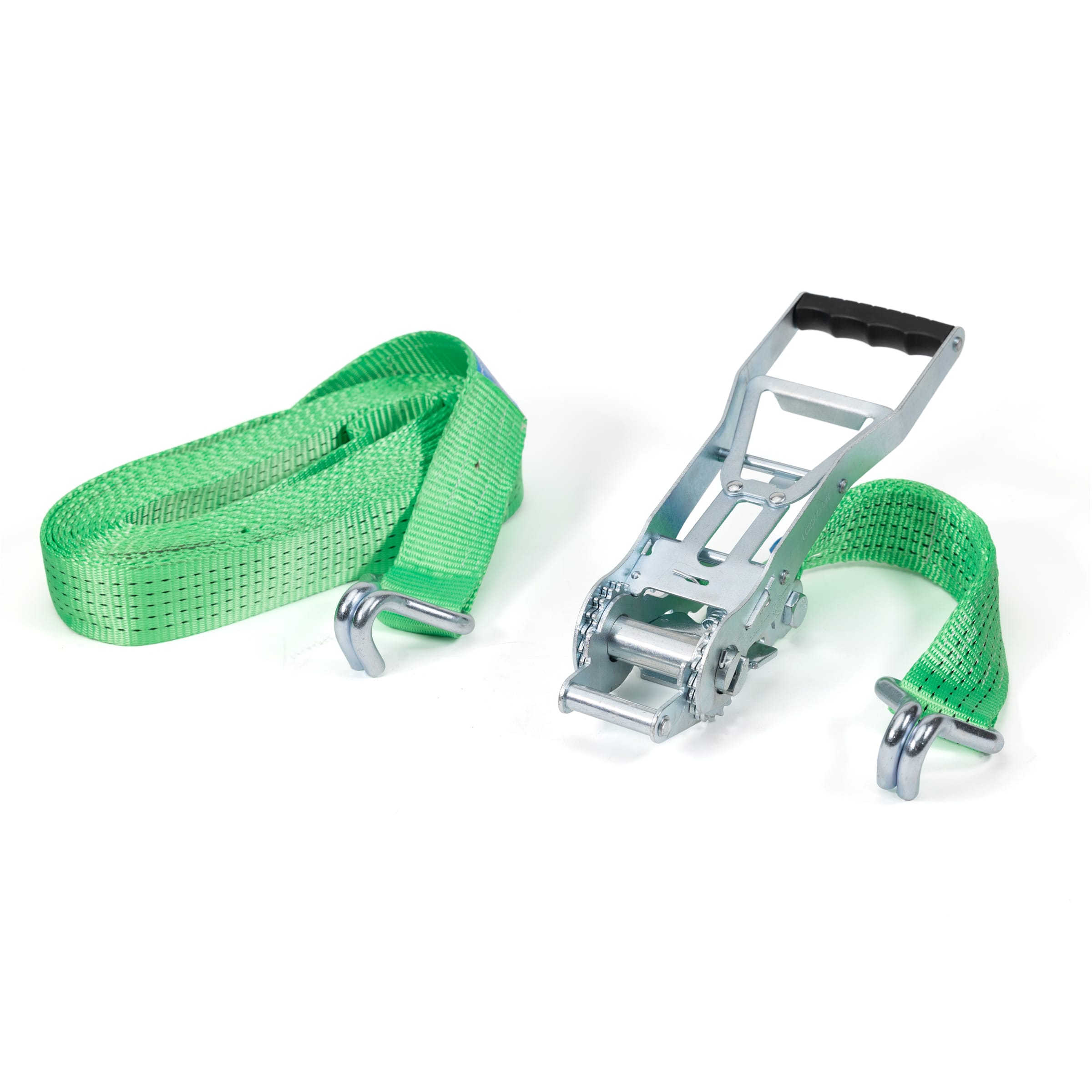 ProOne Spanband Met Ergoratel/Haak 50mm 9m 2500-5000 daN Groen