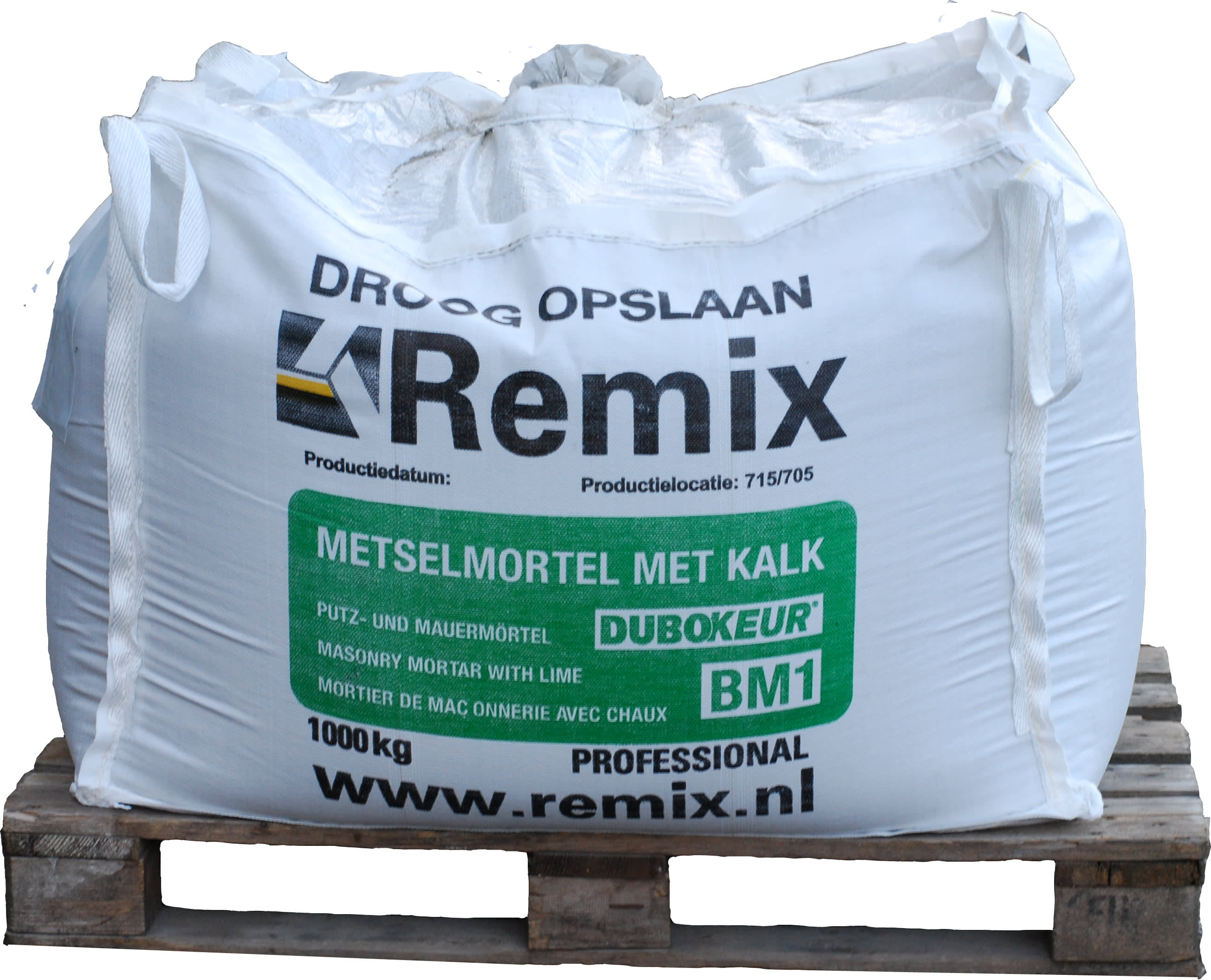 Remix Metselmortel met kalk M5 big bag 1000 kg
