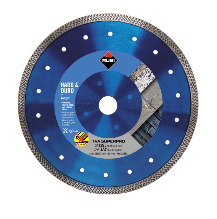 Rubi Diamantzaagblad TVA Superpro 115x22,2mm