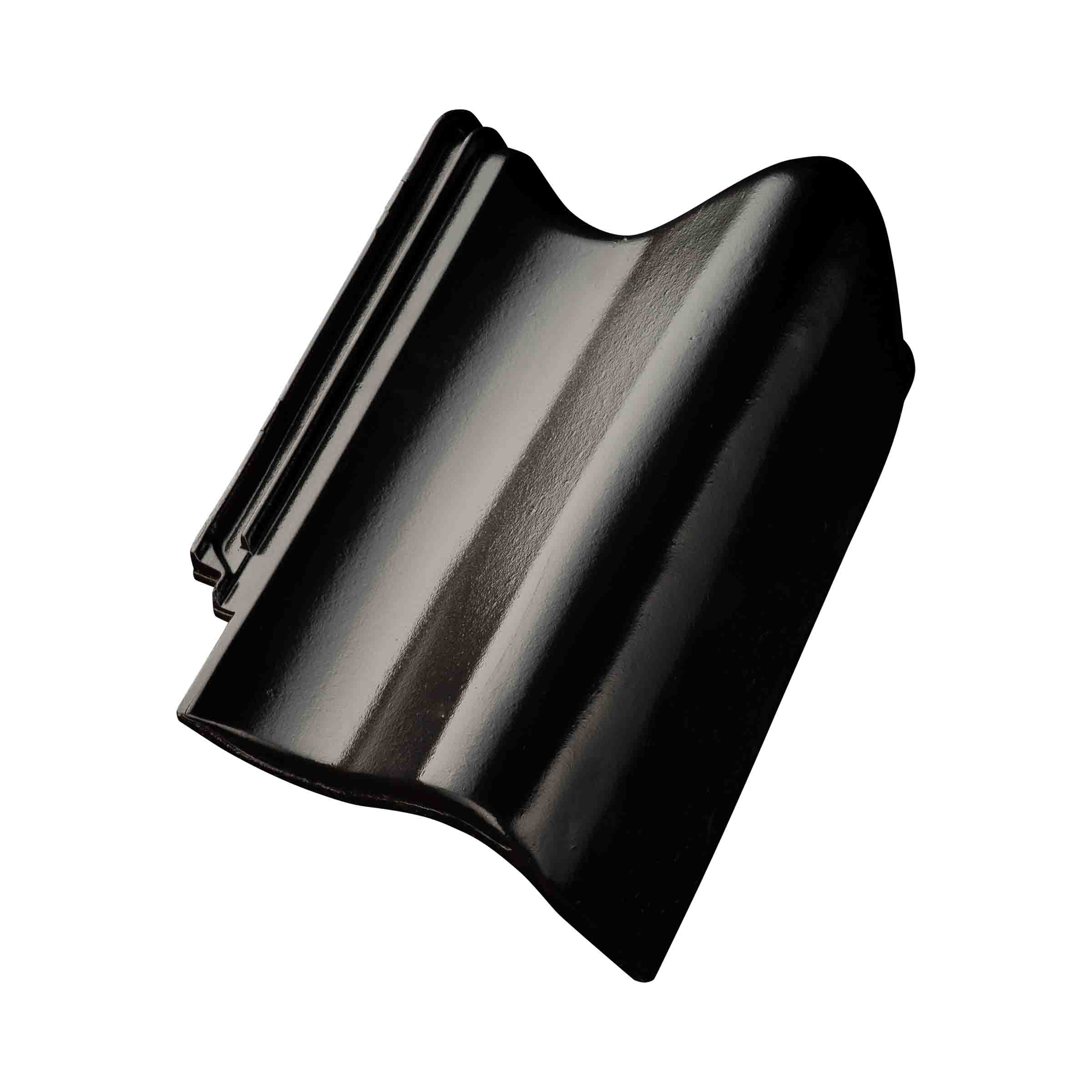 Wienerberger Madura Gevelchaperonpan Rechts 70 Graden Zwart Edelengobe 745