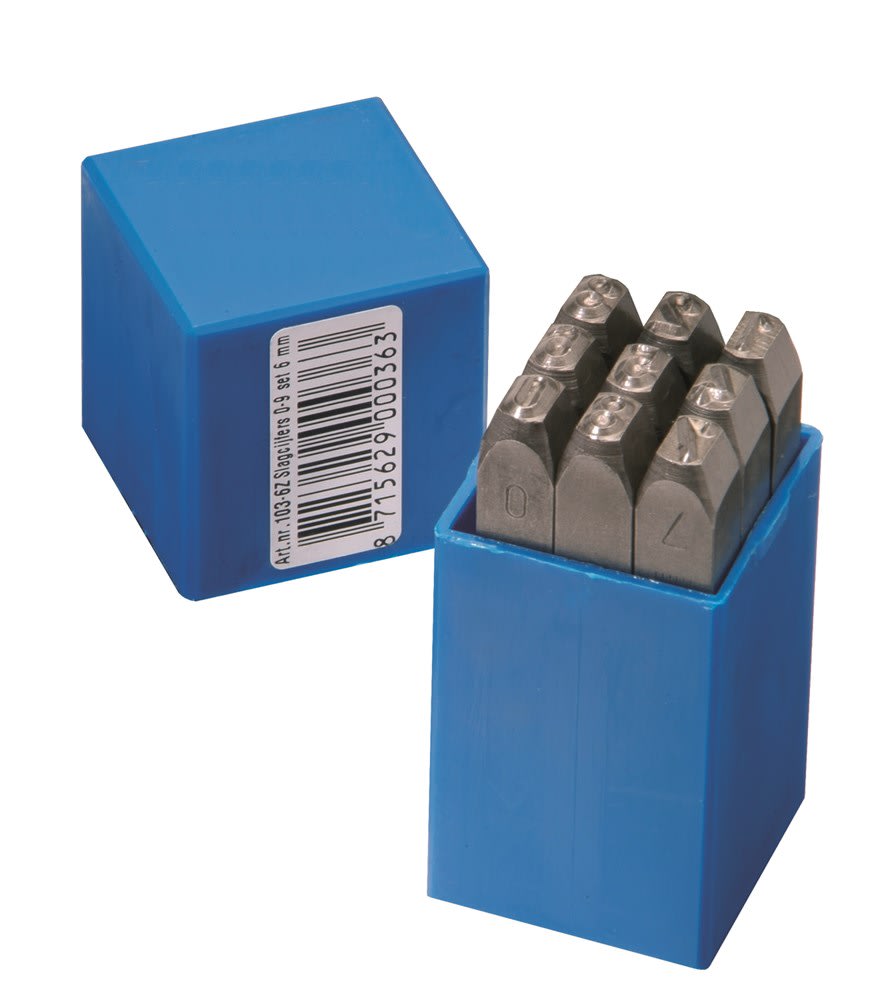 Heidenpeter Slagcijfers 8mm 0-9