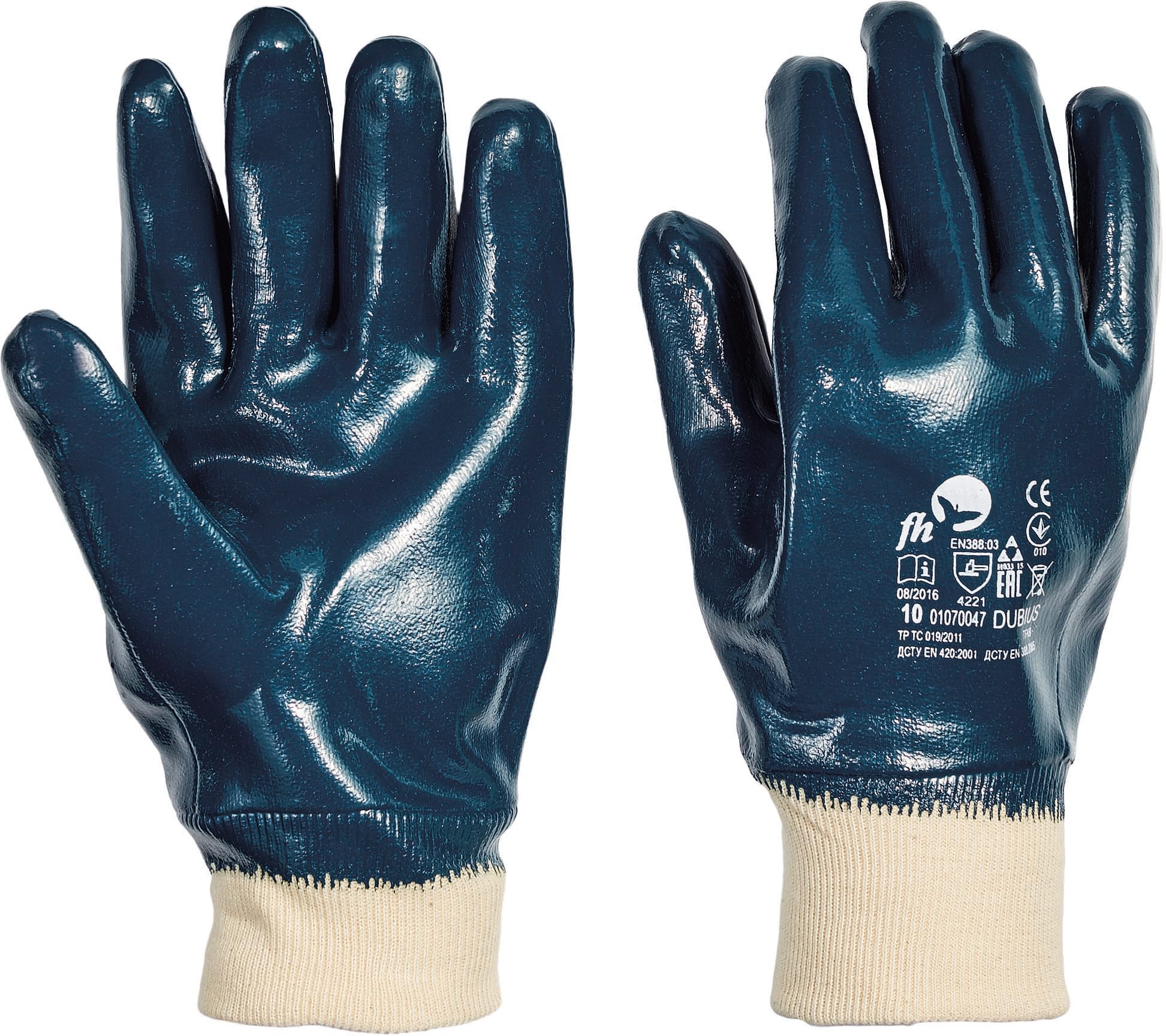 Free Hand Veiligheidshandschoen Dubius Maat 10 Blauw