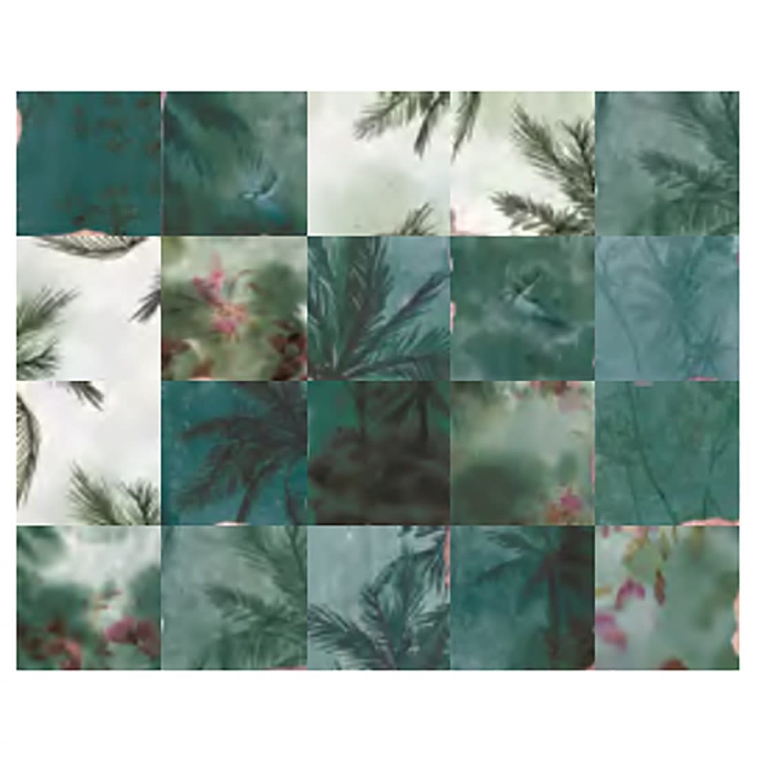 Product afbeelding voor Decortegel Souk Kasbah Turquesa Mix 13x13cm 10mm Glanzend