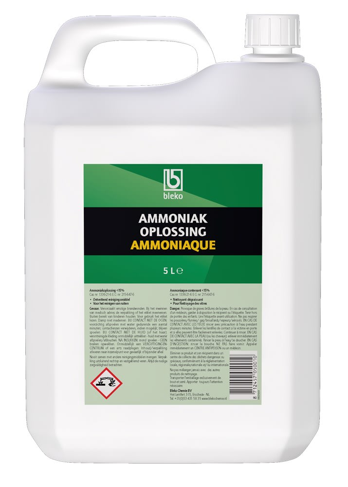 Bleko Ammoniakoplossing <5% 5L