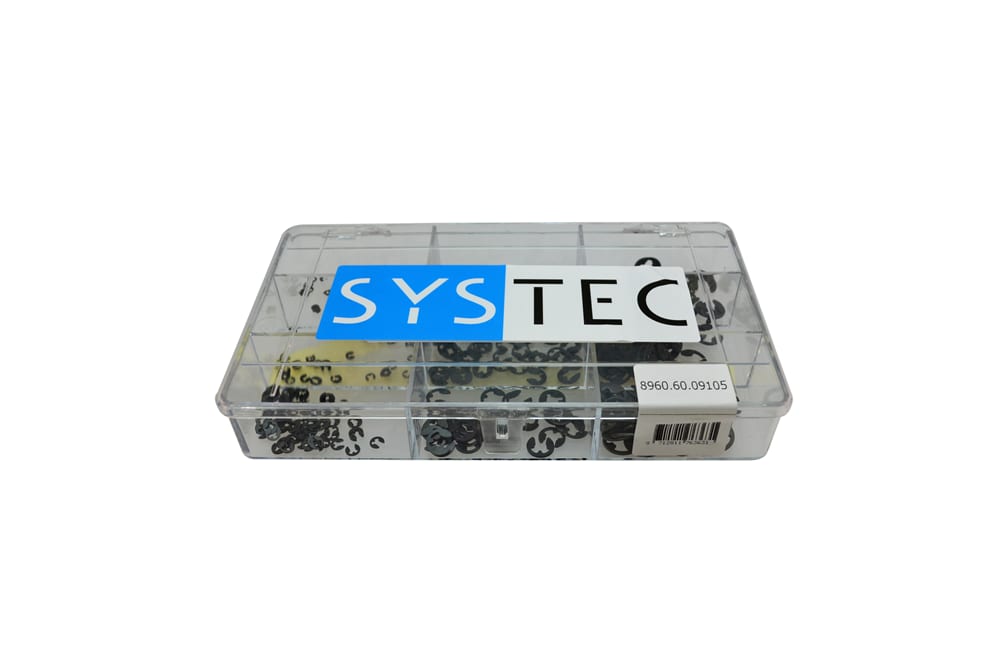 Product afbeelding voor Systec Assortimentsdoos Asborgring 9-vaks DIN6799 Blank