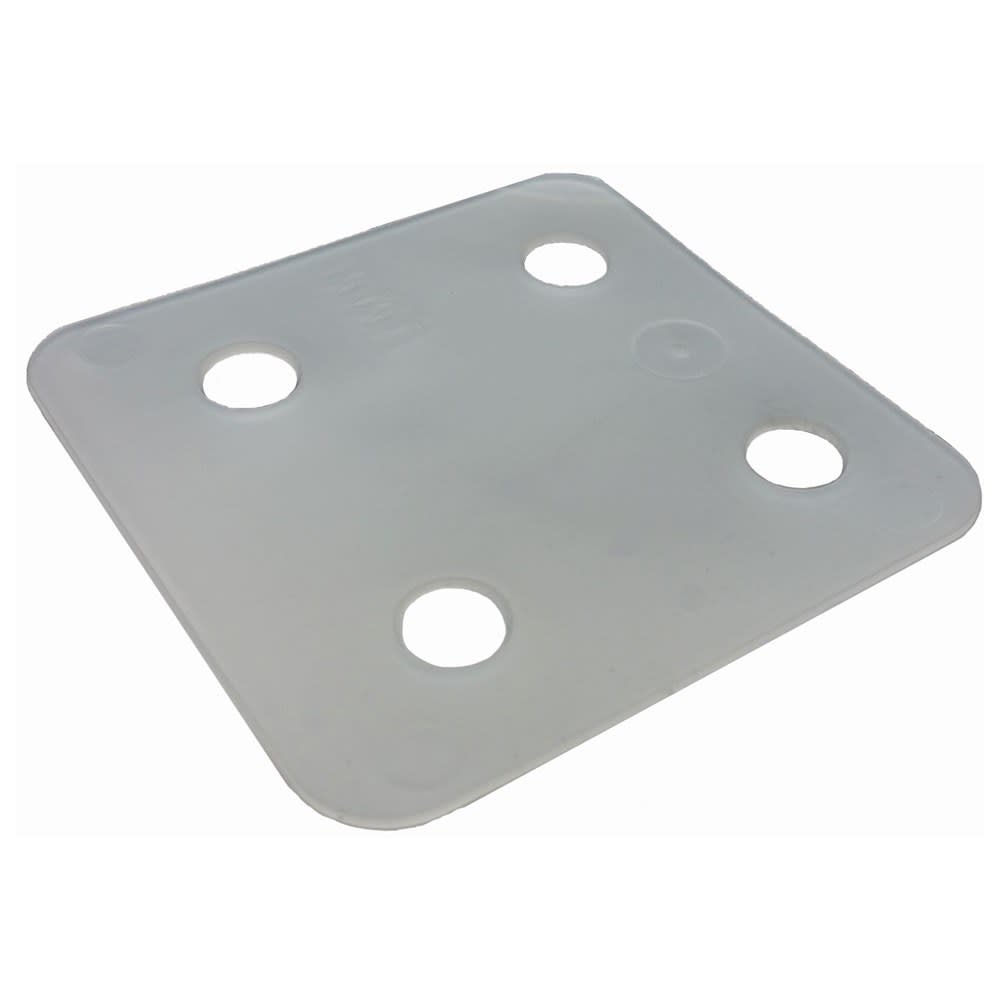 GB Drukplaat Zonder Sleuf 1mm Transparant 96st 34701B