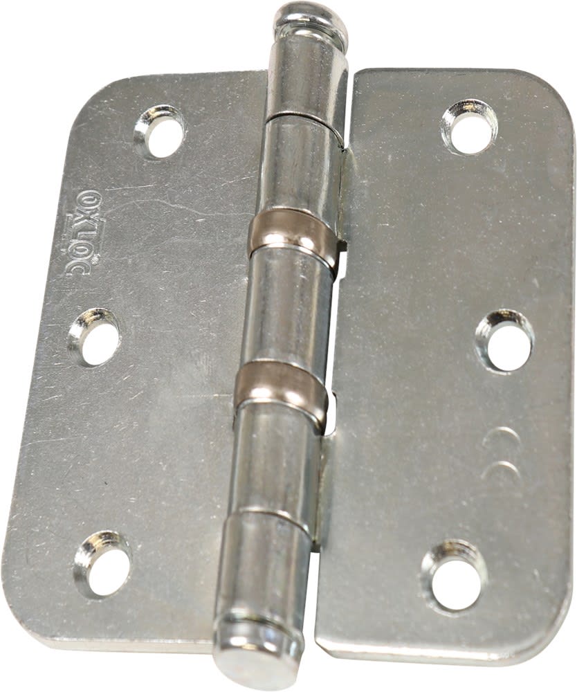 Oxloc Kogellagerscharnier Ronde Hoeken 76x76mm Verzinkt 1st