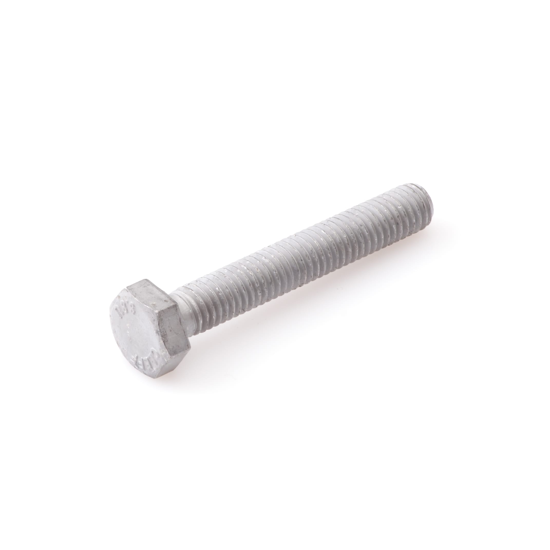 Tapbout M10x80mm Zeskantkop SW-17 ISO DIN933 Thermisch verzinkt 8.8 100st