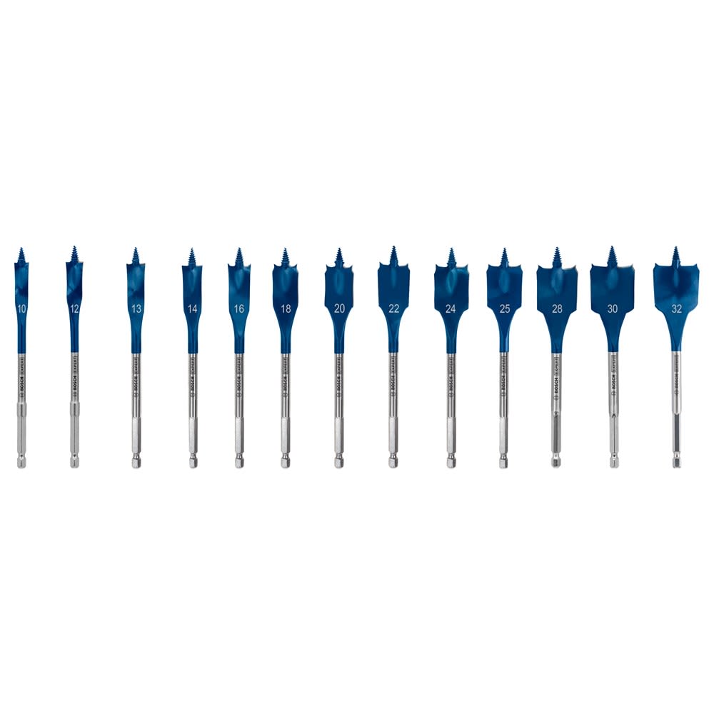 Bosch Speedborenset Self Cut Speed 10-32mm 13-Delig