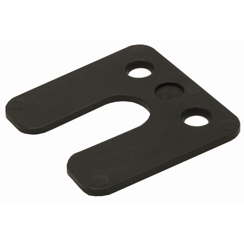 GB Drukplaat Met Sleuf 3mm Kunststof Grijs 48st 34743B