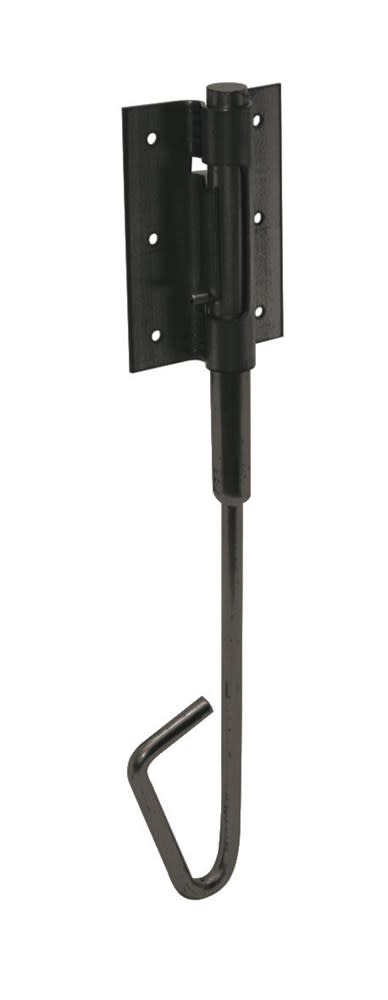 Product afbeelding voor GB Staartgrendel Met Plaat 800mm Pen 14,5mm Zwart Epoxy 74308B