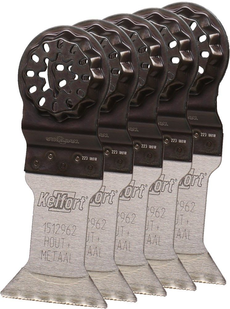 Kelofrt Multizaagbladenset Bi-Metaal 44x55mm Voor Metaal 5st