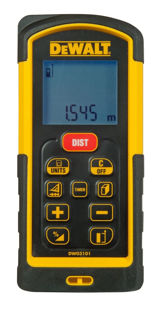 DeWALT Laserafstandsmeter DW03101XJ Tot 100m
