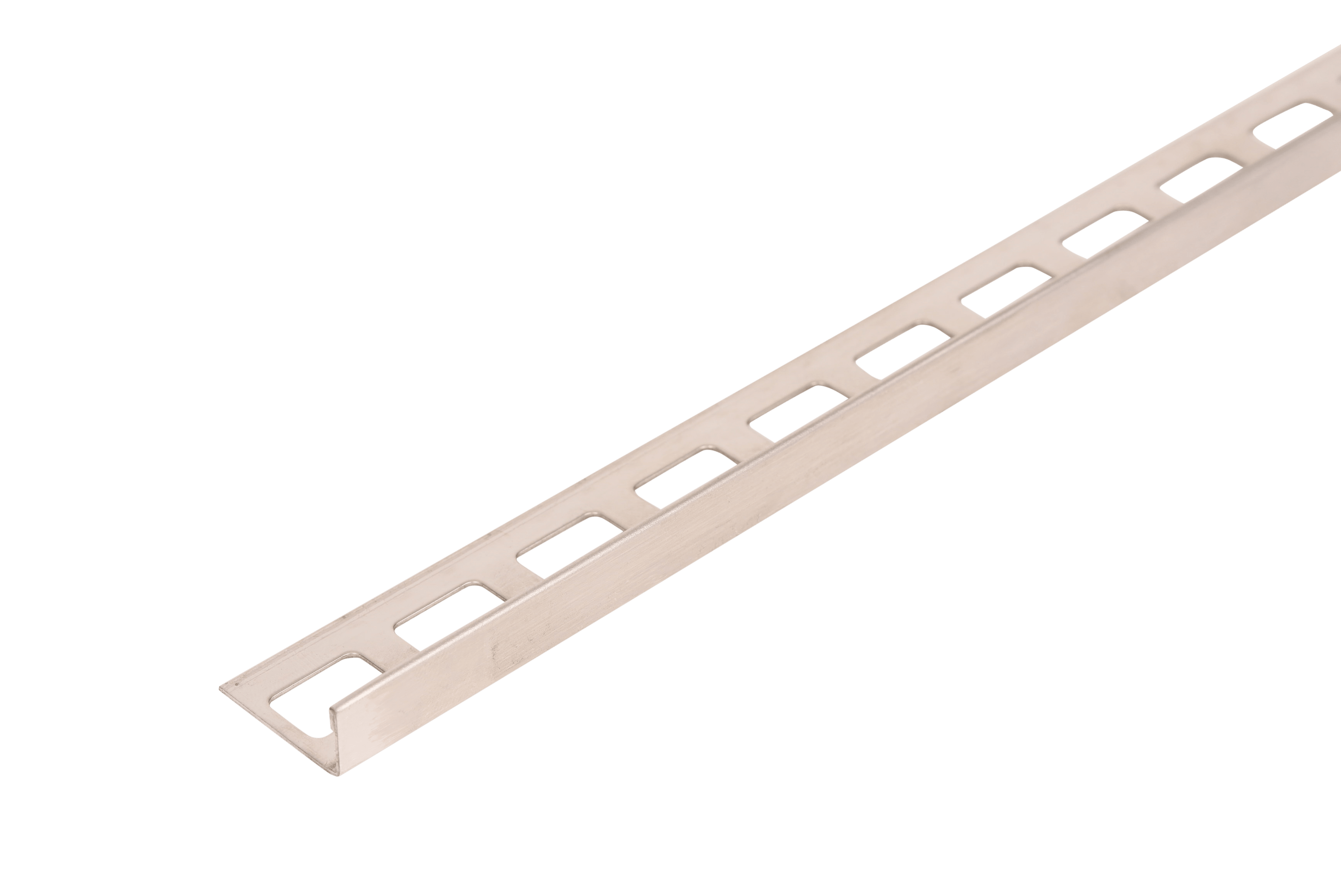 ProOne Tegelprofiel Haaks 10mm 300cm RVS Geborsteld