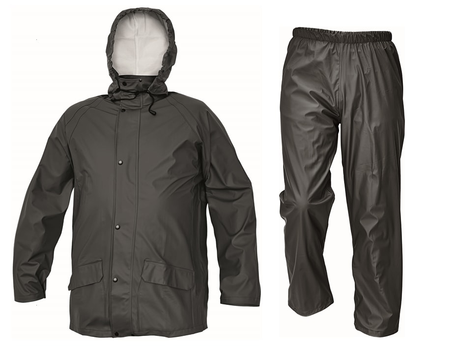 Cerva Regenpak Siret Maat L Zwart