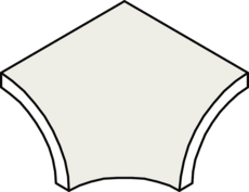 Villeroy & Boch Binnenhoek Pro Architectura 3.0 Pool System Neutral White 9x9cm Mat 3165C3000010