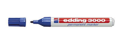 Edding Permanent Marker 3000 Blauw