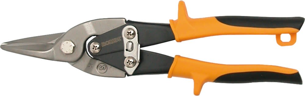 Ironside Blikschaar Recht 250mm Geel