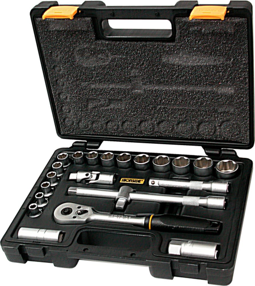 Ironside Doppenset 1/2" 22-delig In Koffer