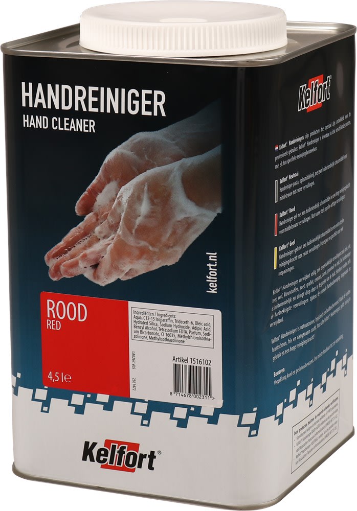 Kelfort Handreiniger Rood 4.5L