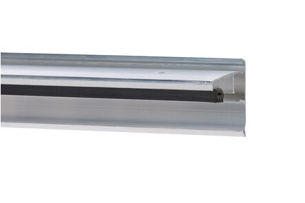 BossCover Daktrim Met Afdichtingsband 60mm 250cm Aluminium Inclusief Bevestiger