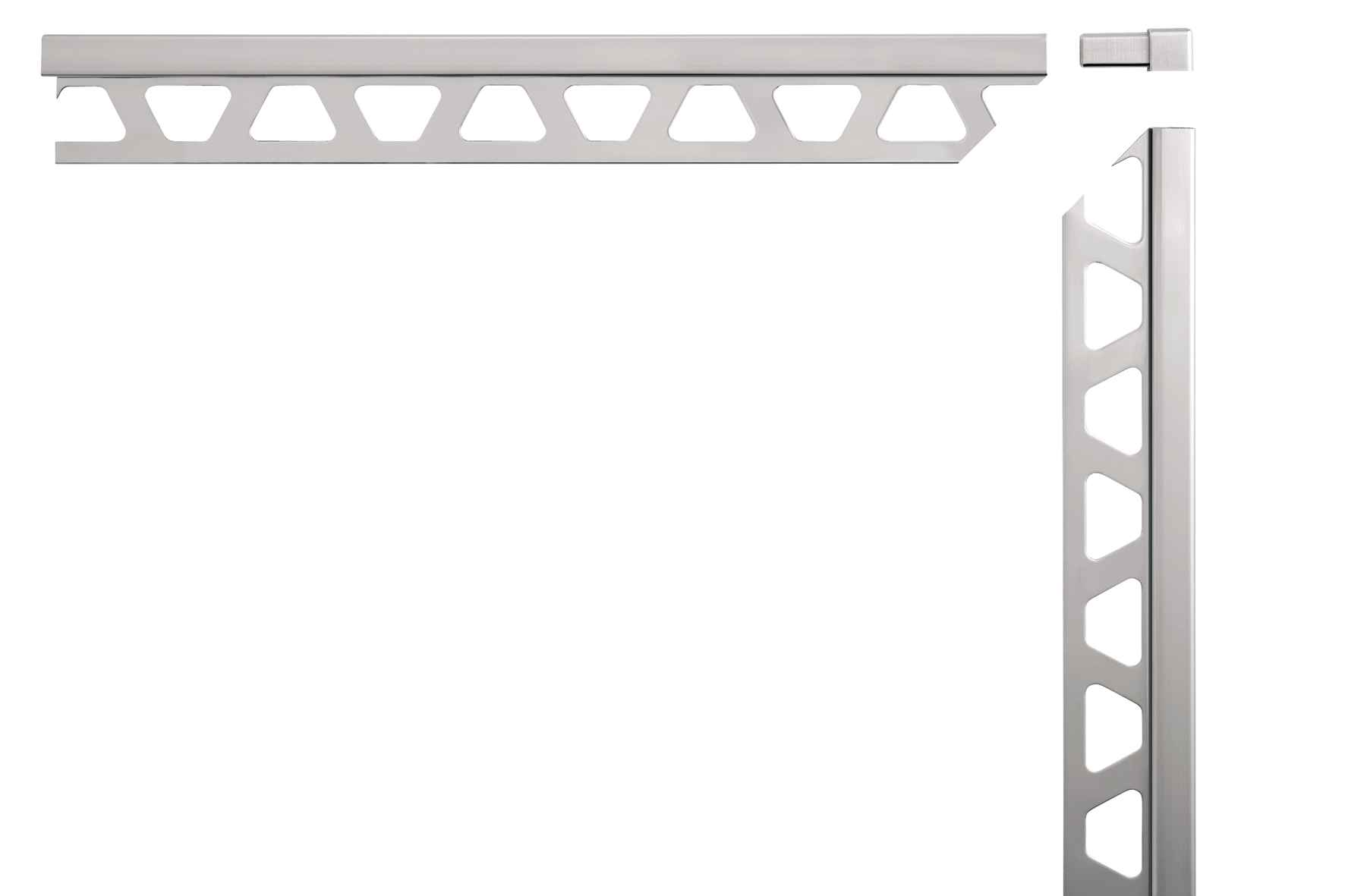 Product afbeelding voor Schlüter QUADEC-AE Buitenhoek 90 Graden 10mm Alu Bruut Mat Geanodiseerd Imitatie ED/Q100AE