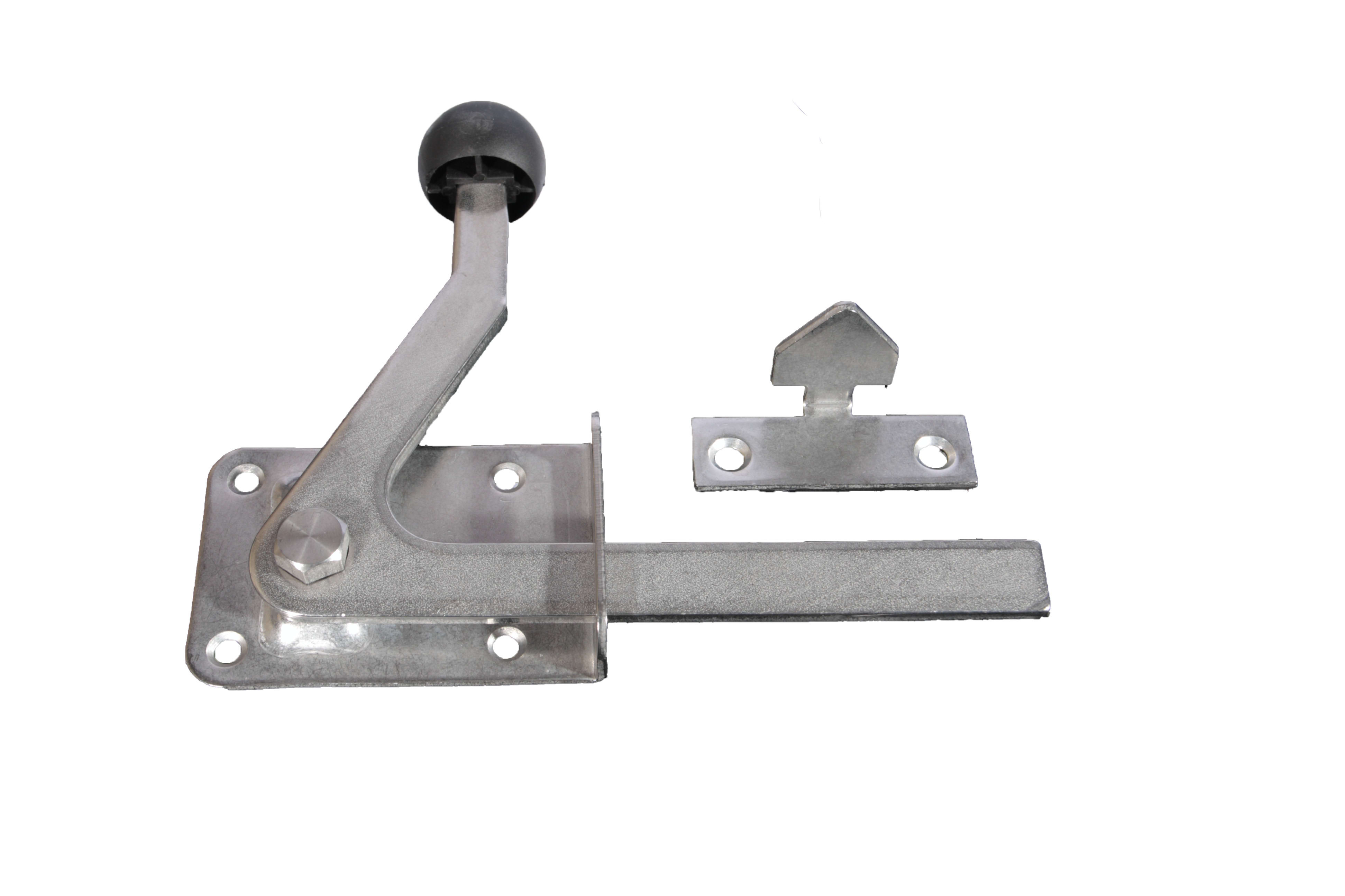 Tuinheksluiting 100x60mm Smal RVS