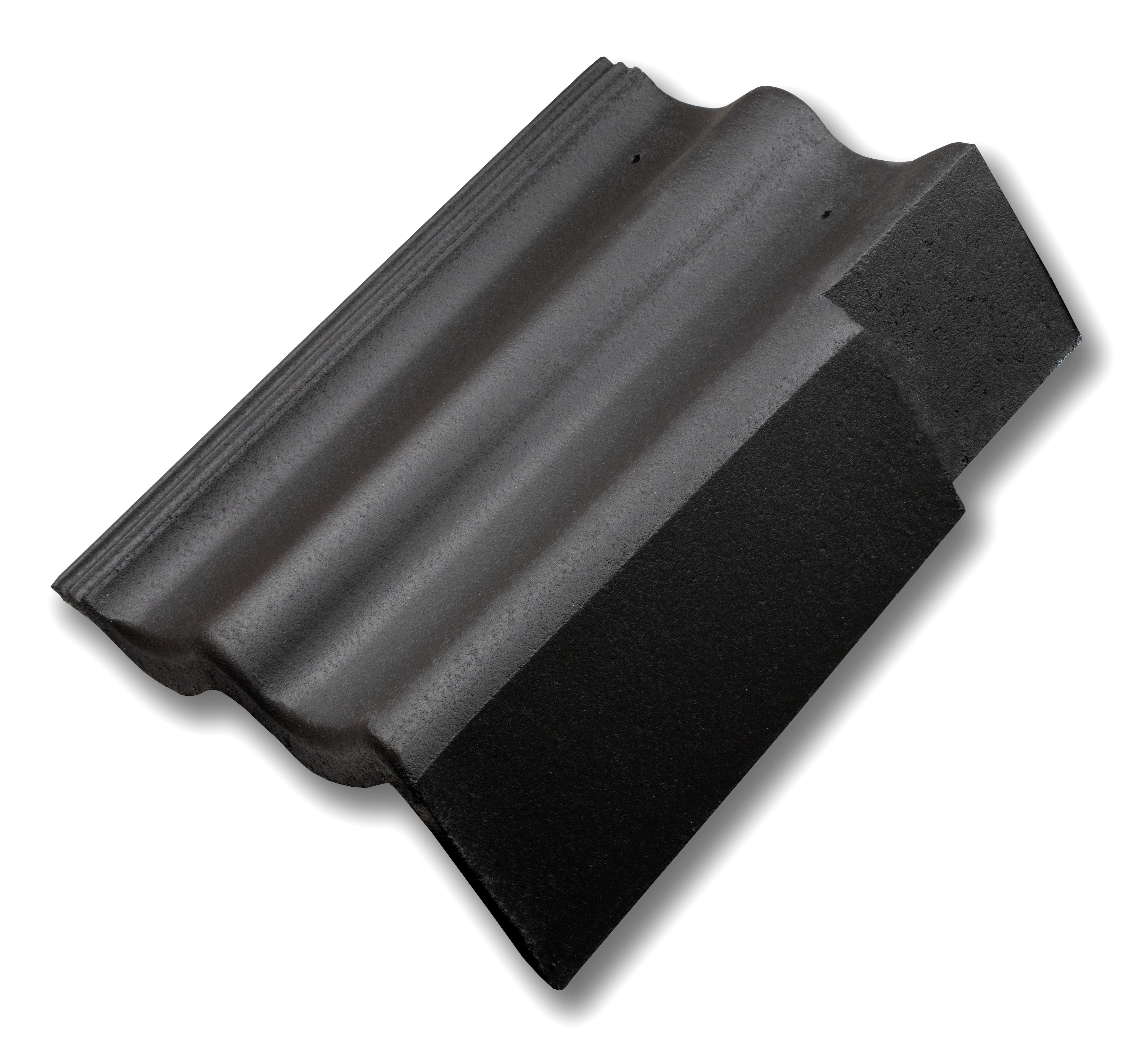 Nelskamp S-Pan TOP 2000S Gevelpan Rechts 110mm Zwart 365