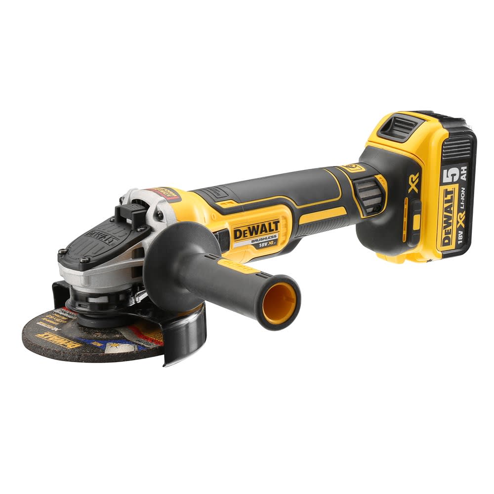 Product afbeelding voor DeWALT Accu Haakse Slijper DCG405P2QW 18V 125mm 2x5,0Ah In Tstak