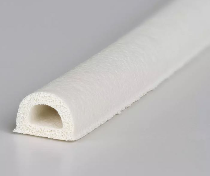 Ellen Tochtband D 8x6mm 7,5m Zelfklevend Grote Kier Wit