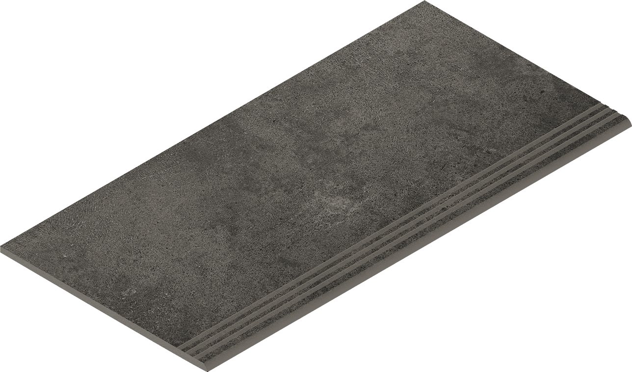 Product afbeelding voor Villeroy & Boch Traptrede Unit Five Black 30x60cm 10mm Mat Gerectificeerd R10B 2842FT900010