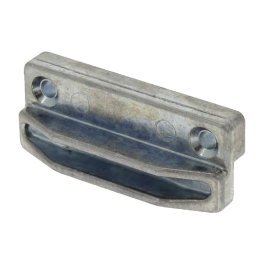 Starx Sluitplaat voor Tochtprofiel 17mm Breed met Verzet Verzinkt 8760271