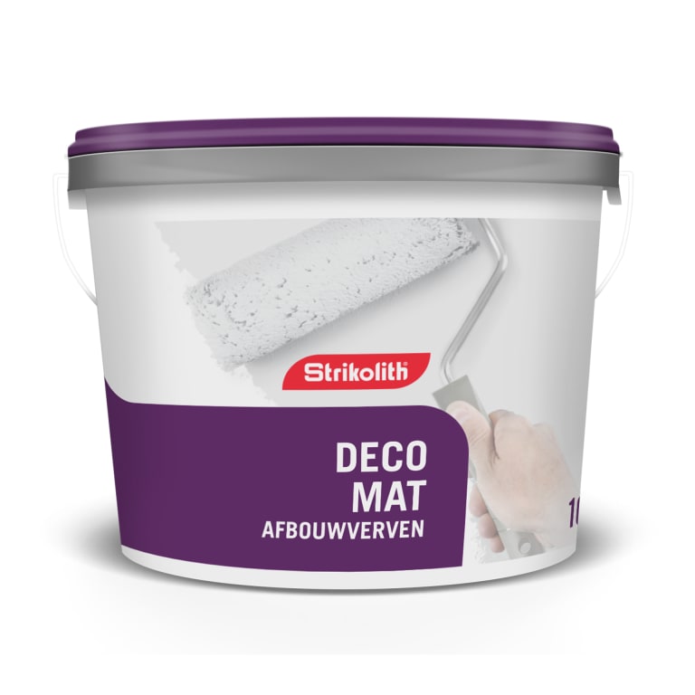 Deco Mat Muurverf Binnen 10L Wit