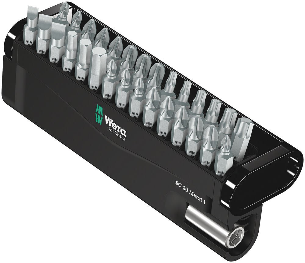 Wera Bitset Bit-Check Metal 1 30-Delig