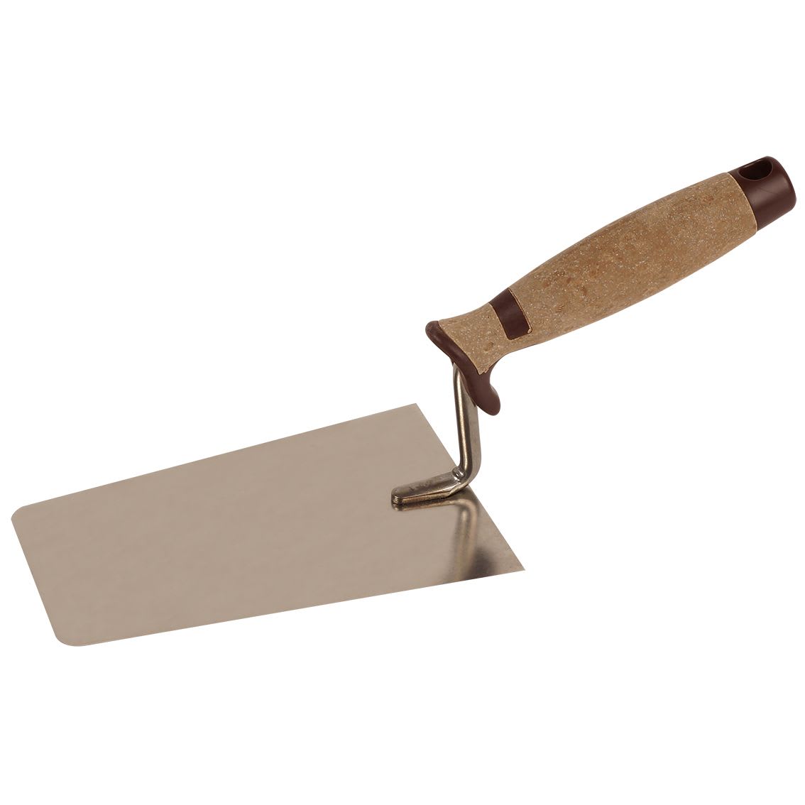 Product afbeelding voor Super Prof Stukadoorstroffel Eco Pure Recht 140mm RVS Met Handgreep Leer