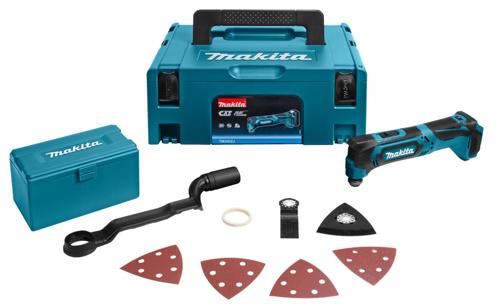 Makita Accu Multitool TM30DZJX4 10,8V
