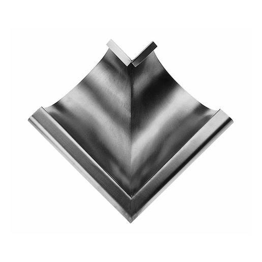 Wentzel Rheinzink Walsblank Zinken Buitenhoekstuk M44 290x290x0,80mm
