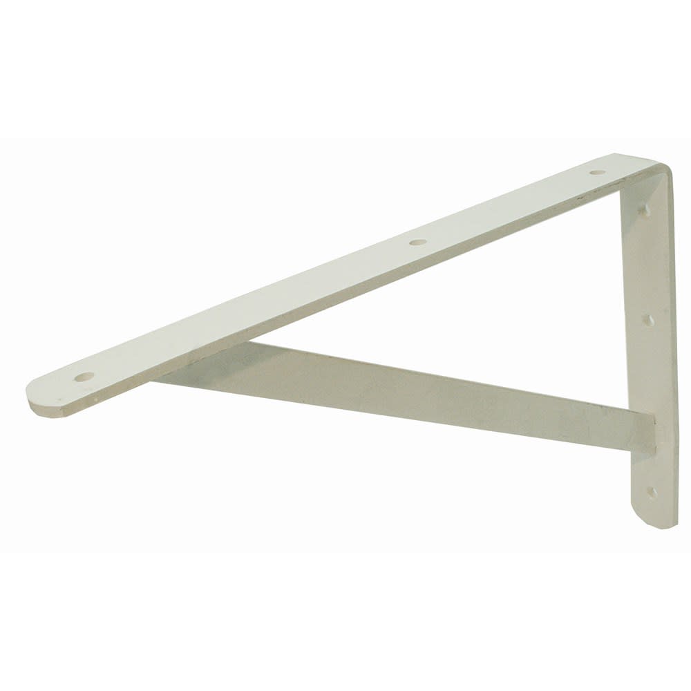 Product afbeelding voor GB Plankdrager 200x300mm 30x4mm Epoxy Wit 824260B