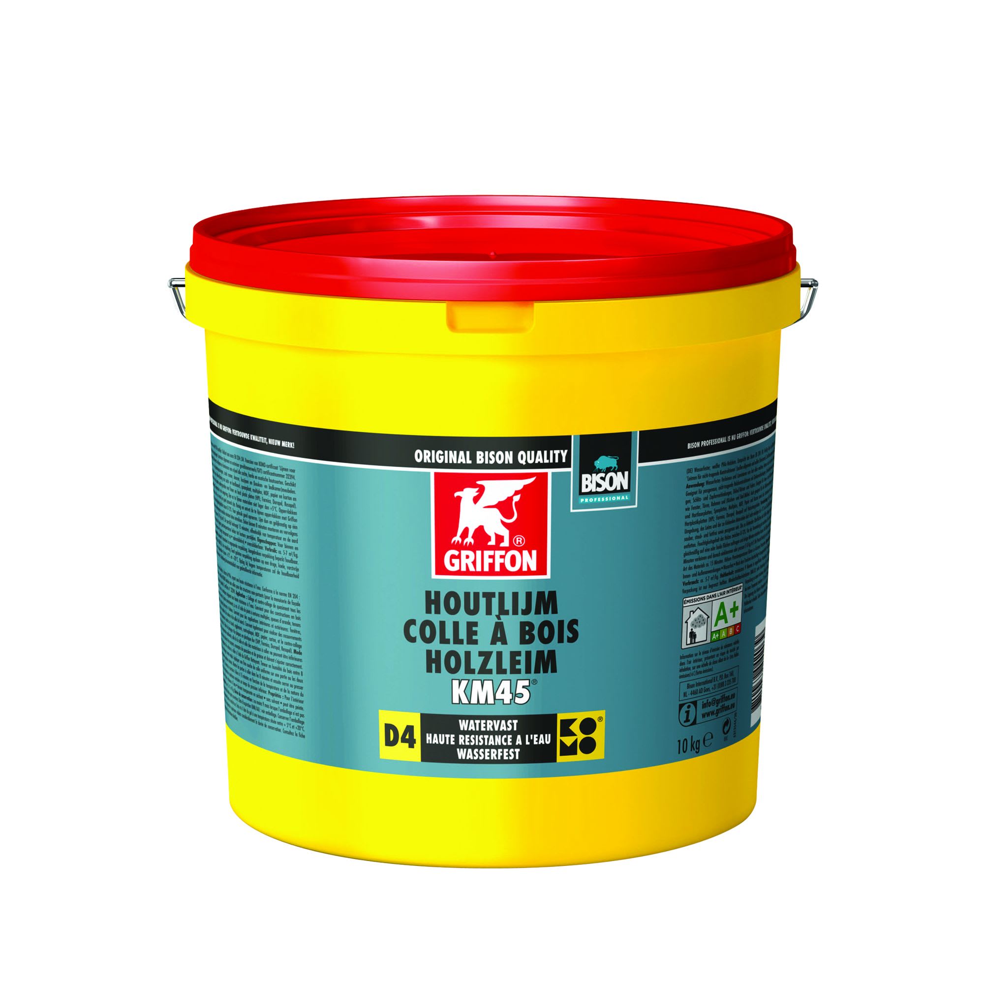 Griffon Houtlijm D4 10 1K Watervast 10kg