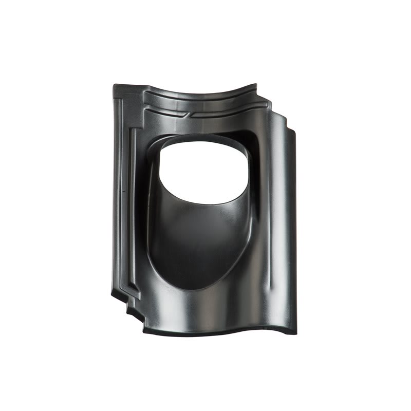 Product afbeelding voor Ubbink Dakdoorvoerpan OVH Van Oordt/KDN206 131mm 25-45 Graden 1-pans Zwart