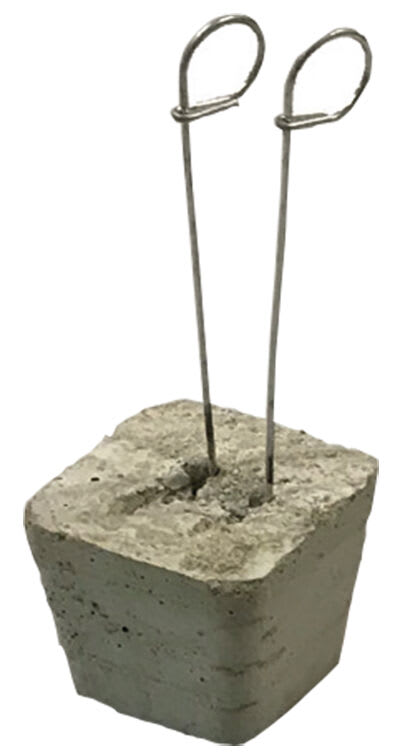 Betonstelblokje Met Draad Vlak 30mm 300st