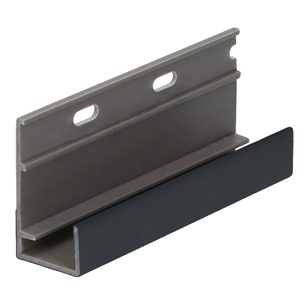 Keralit Omrandingprofiel Met Ontwatering 400cm Zwartgrijs Classic Nerf