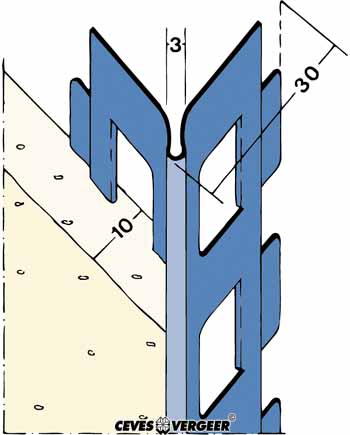 Hoekbeschermer 2218 300cm 10mm RVS