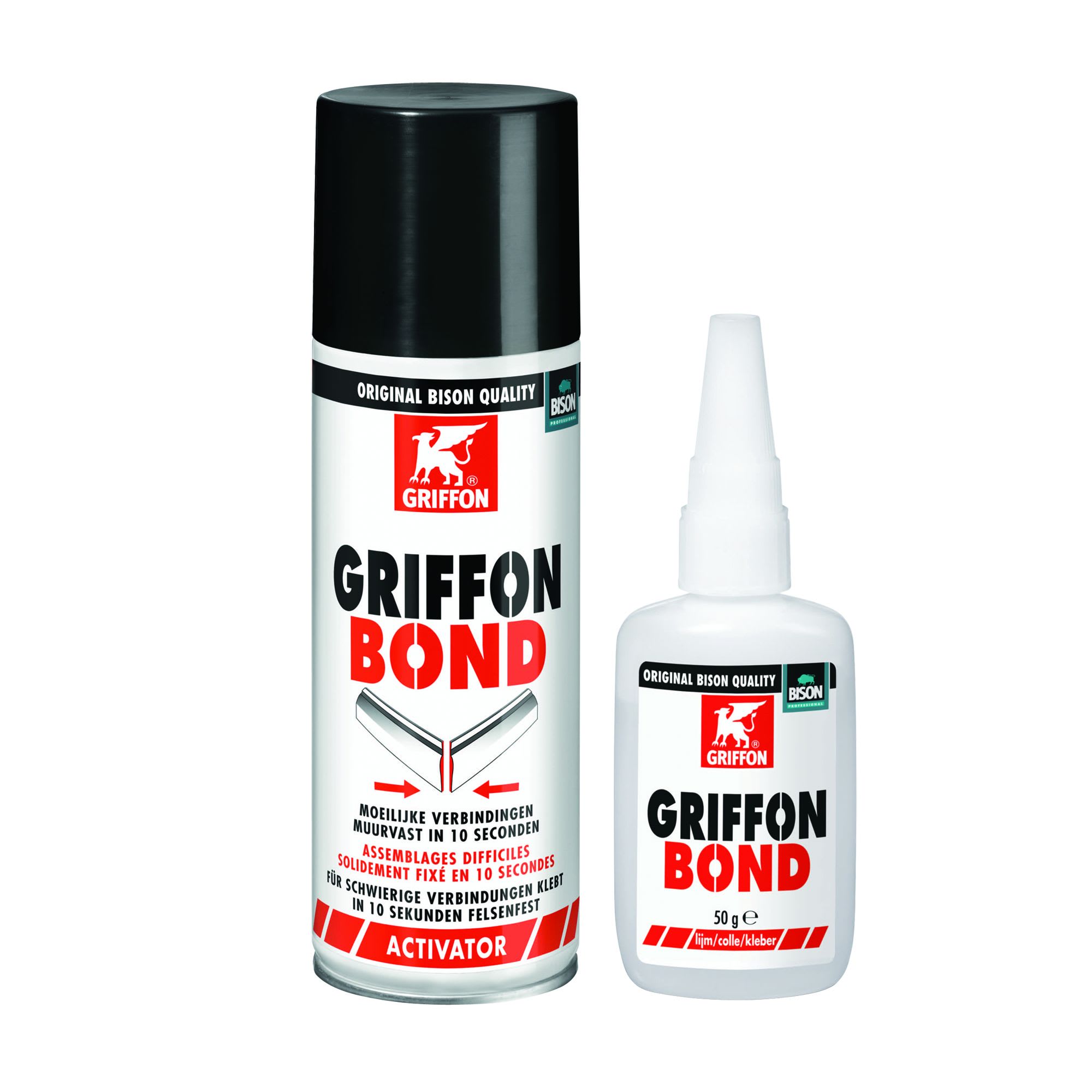 Griffon Bison Bond Lijm 50gr M/Activator 200ml