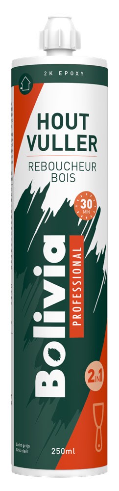Bolivia Houtvuller Epoxy 2K 250ml 30min 2-in-1