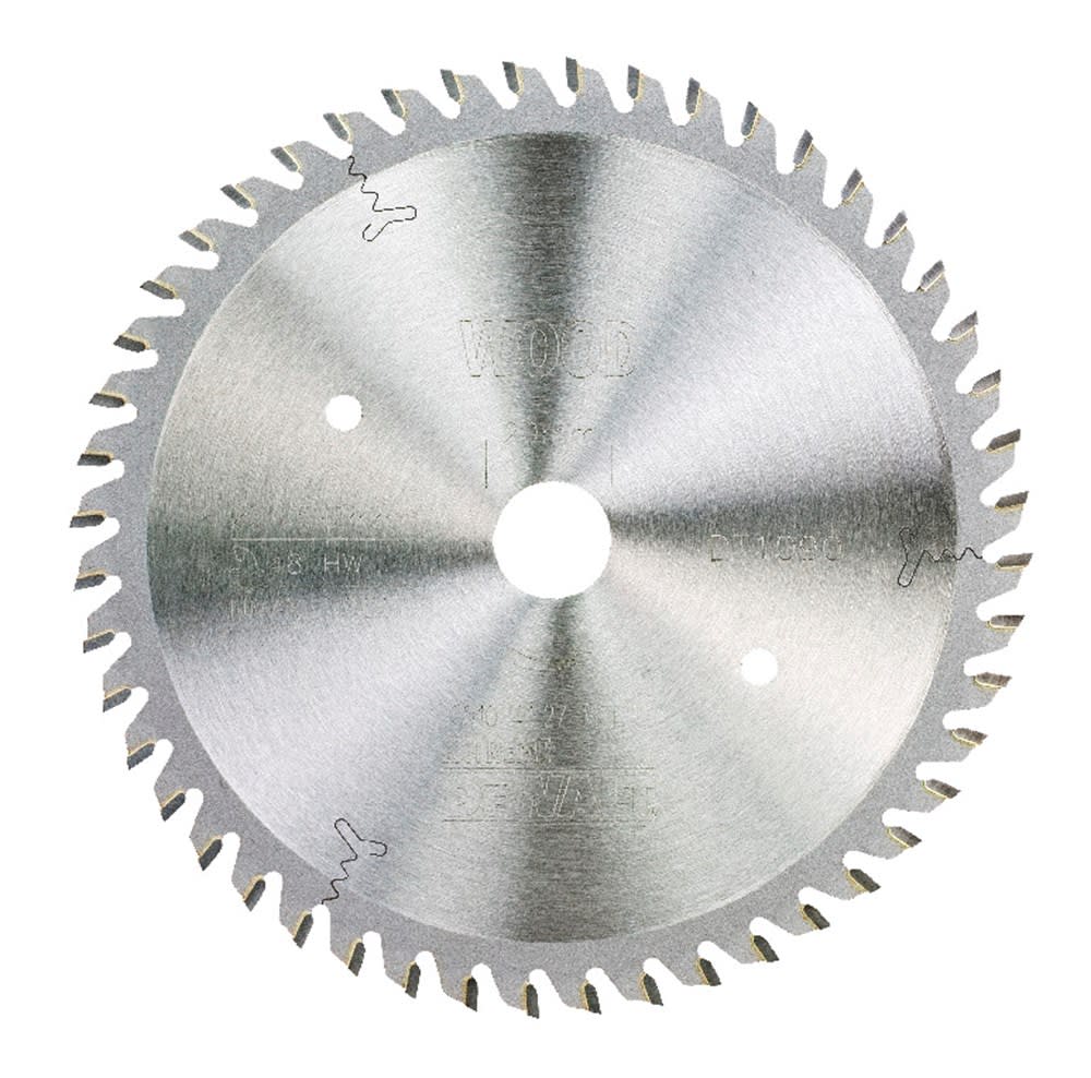 DeWALT Cirkelzaagblad DT1090 165x20mm 48tands Wissel Positief 2mm